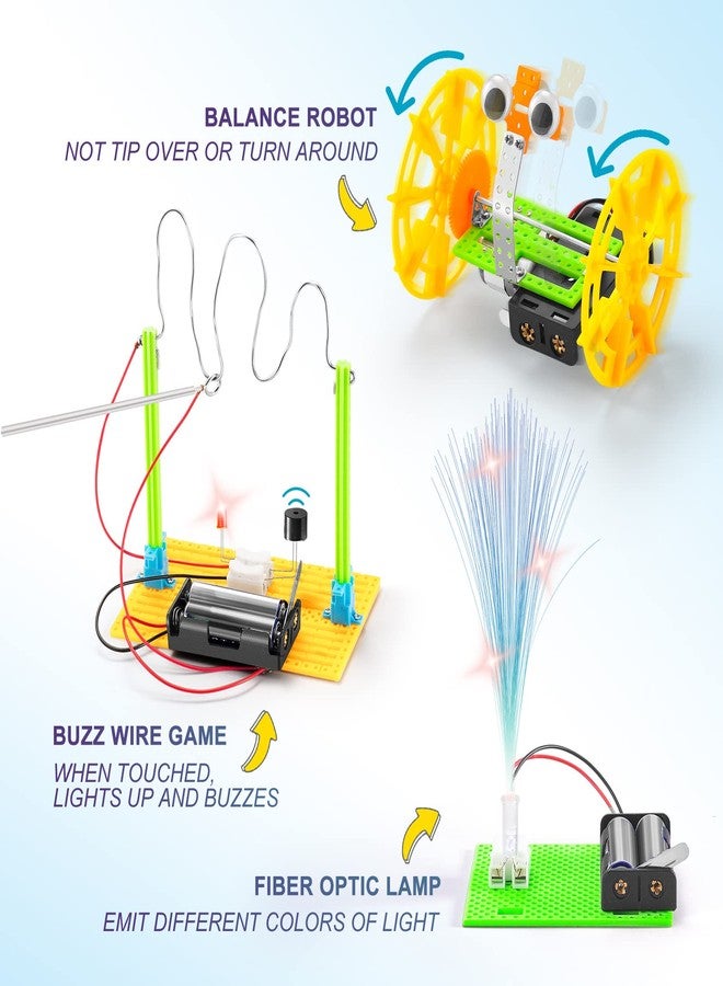 BeAndge 11 Set STEM Science Kit for Kids Ages 8-14 | Engineering & Physics Robot Building Science Experiments | Robotics STEM Toys for Ages 8-13 Year Olds Boys & Girls - Image 4